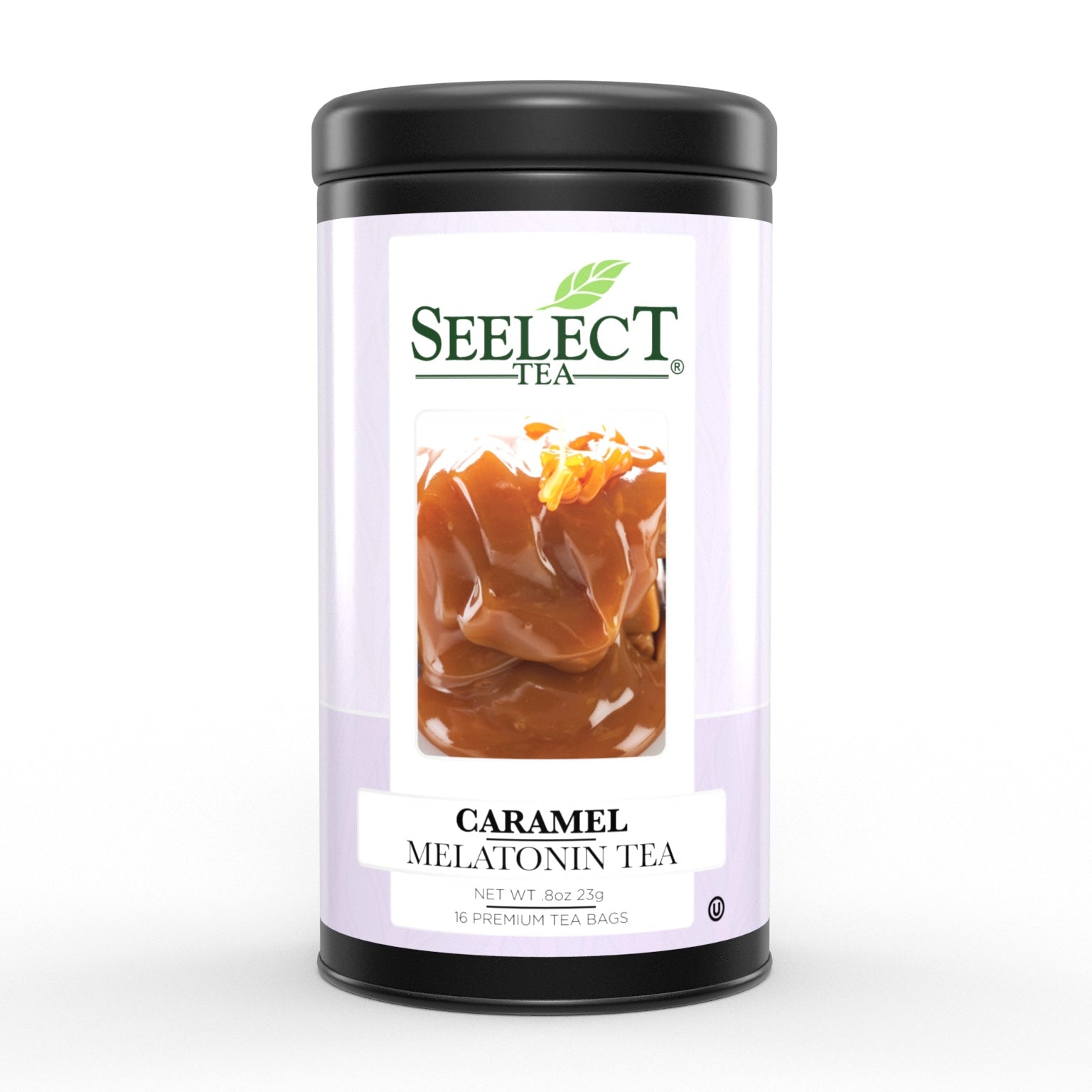 Package of Caramel Melatonin Tea - 16 Bags