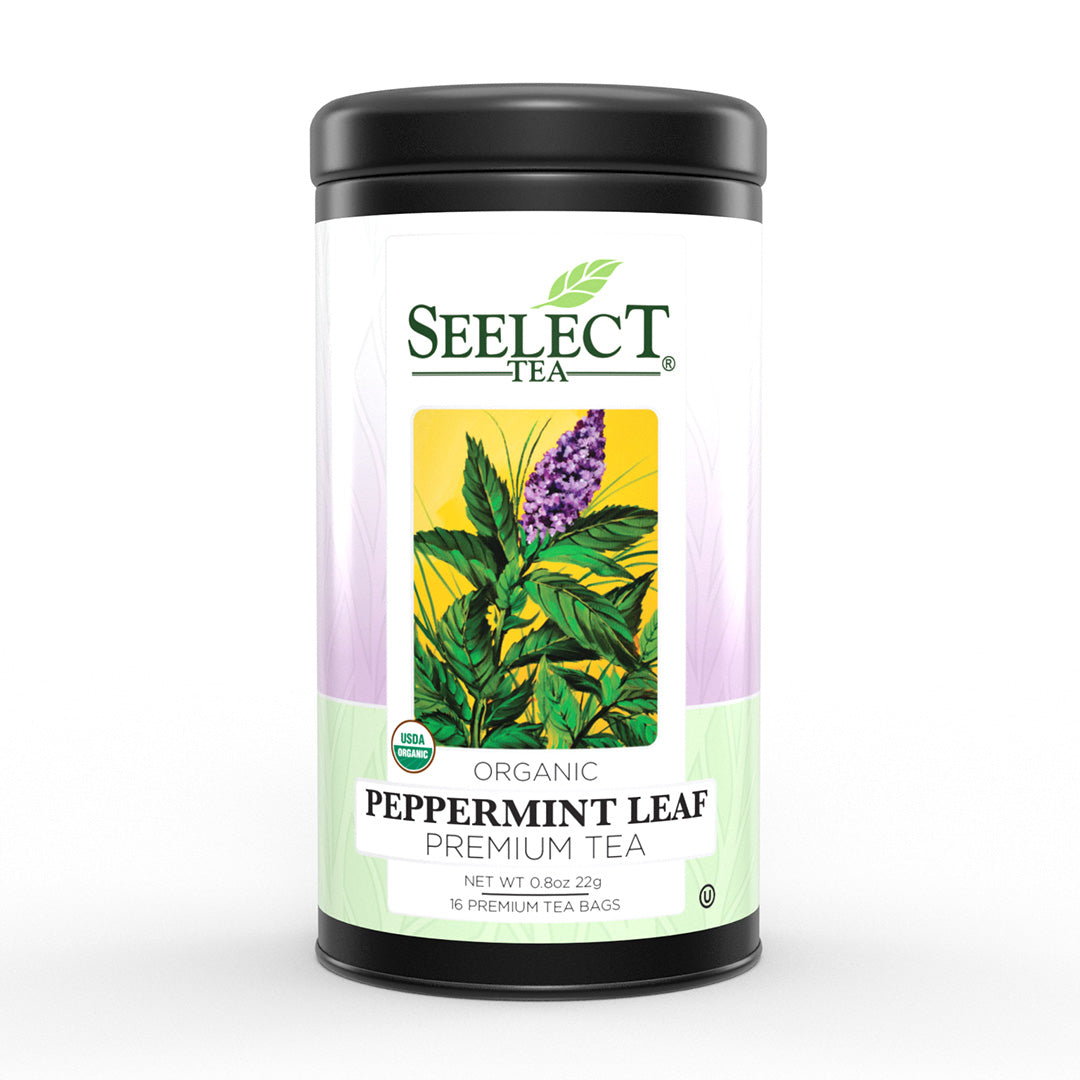Package of Peppermint Leaf Tea, Organic - 16 Bags