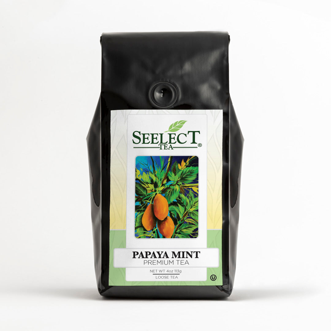 Package of Papaya Mint Tea - Loose Leaf