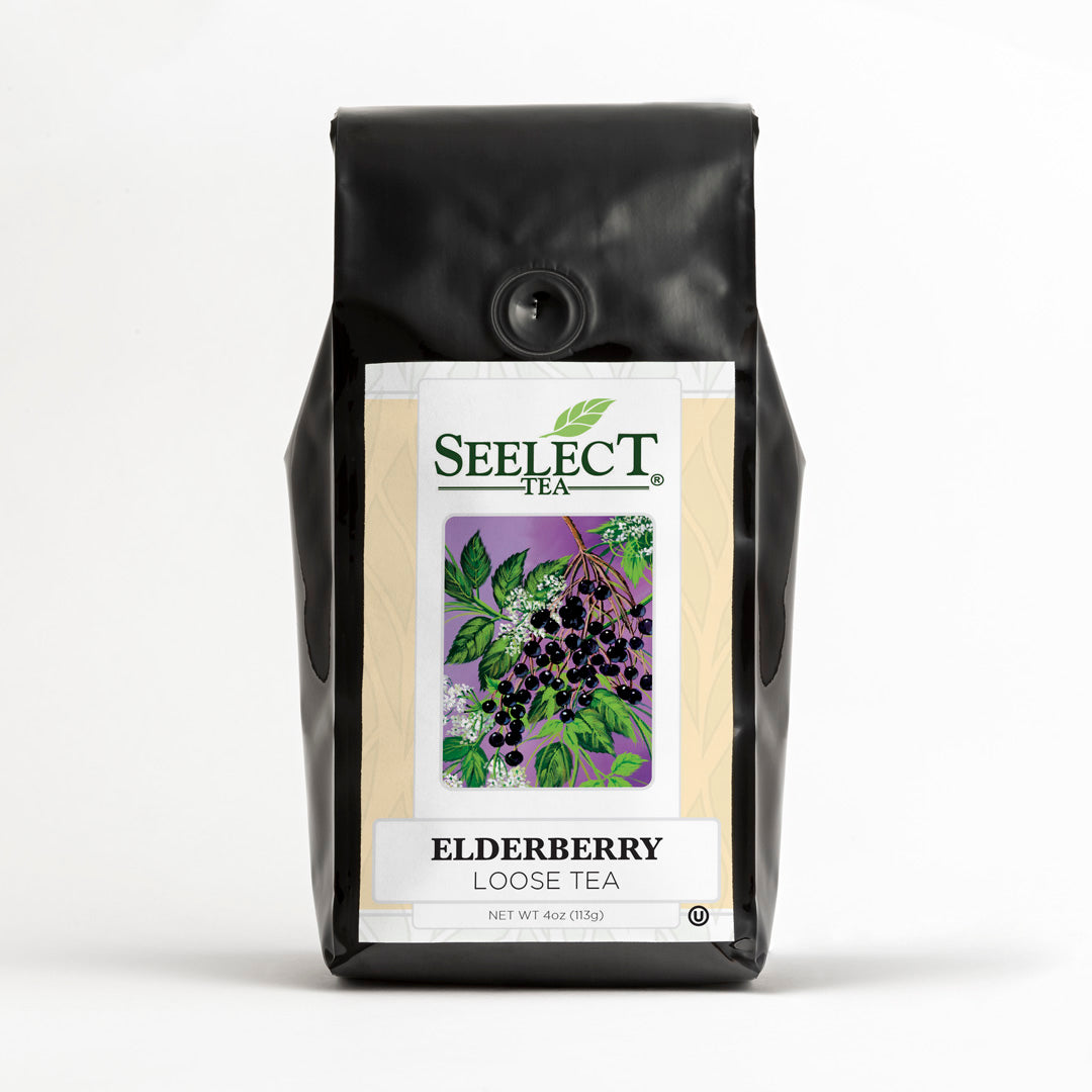 Package of Elderberry Tea - Loose Leaf