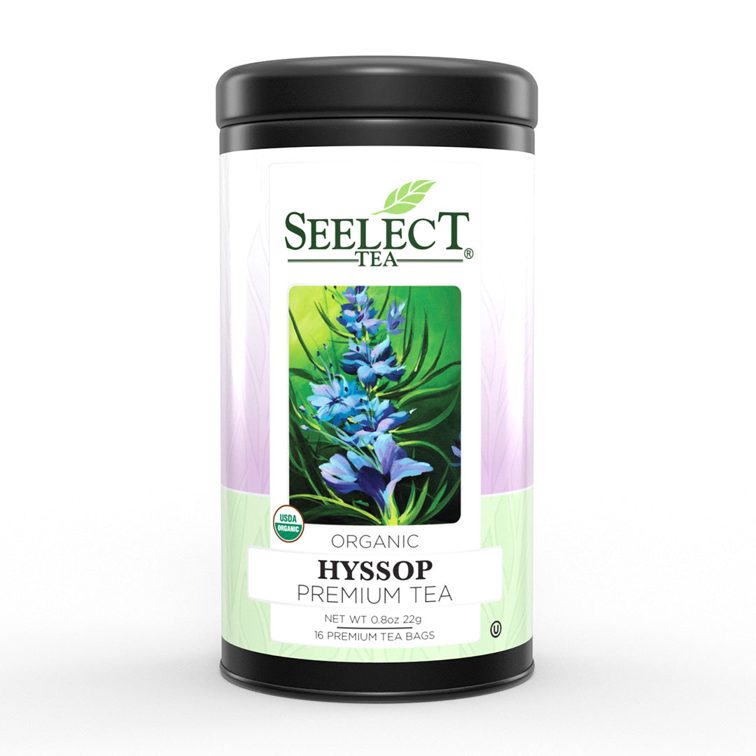 Package of Hyssop Tea, Organic - 16 Bags