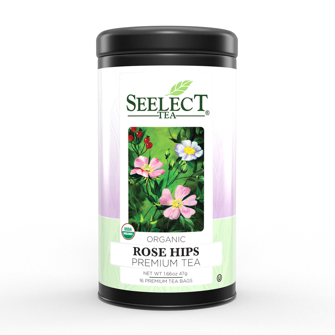 Package of Rose Hips Tea, Organic - 16 Bags