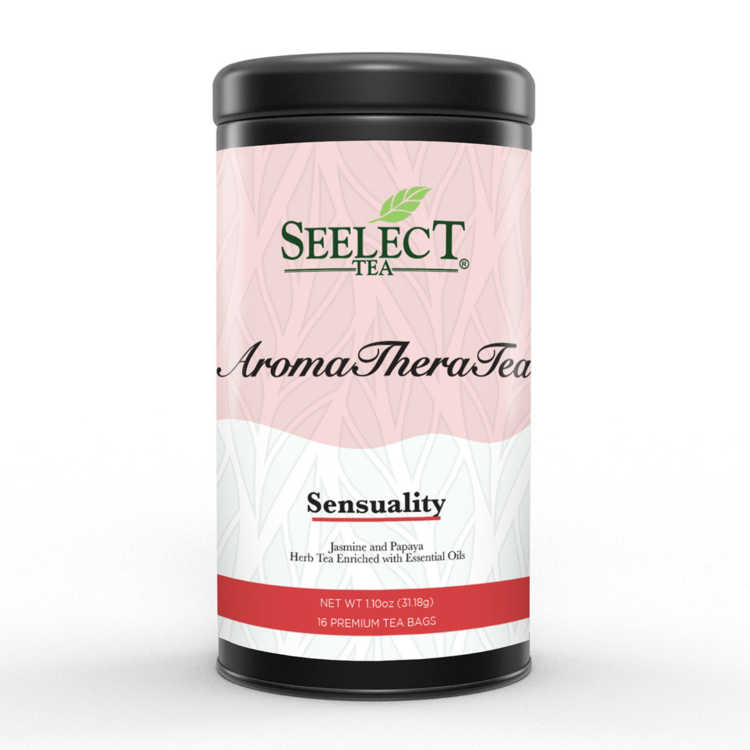 Package of Sensuality Tea - Aromatheratea - 16 Bags
