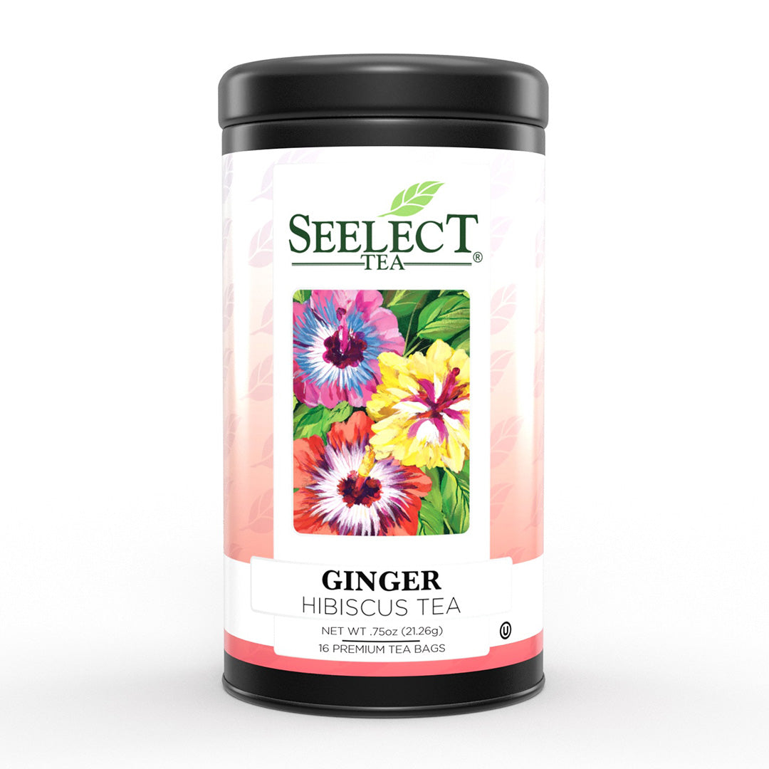 Package of Ginger Hibiscus Tea - 16 Bags