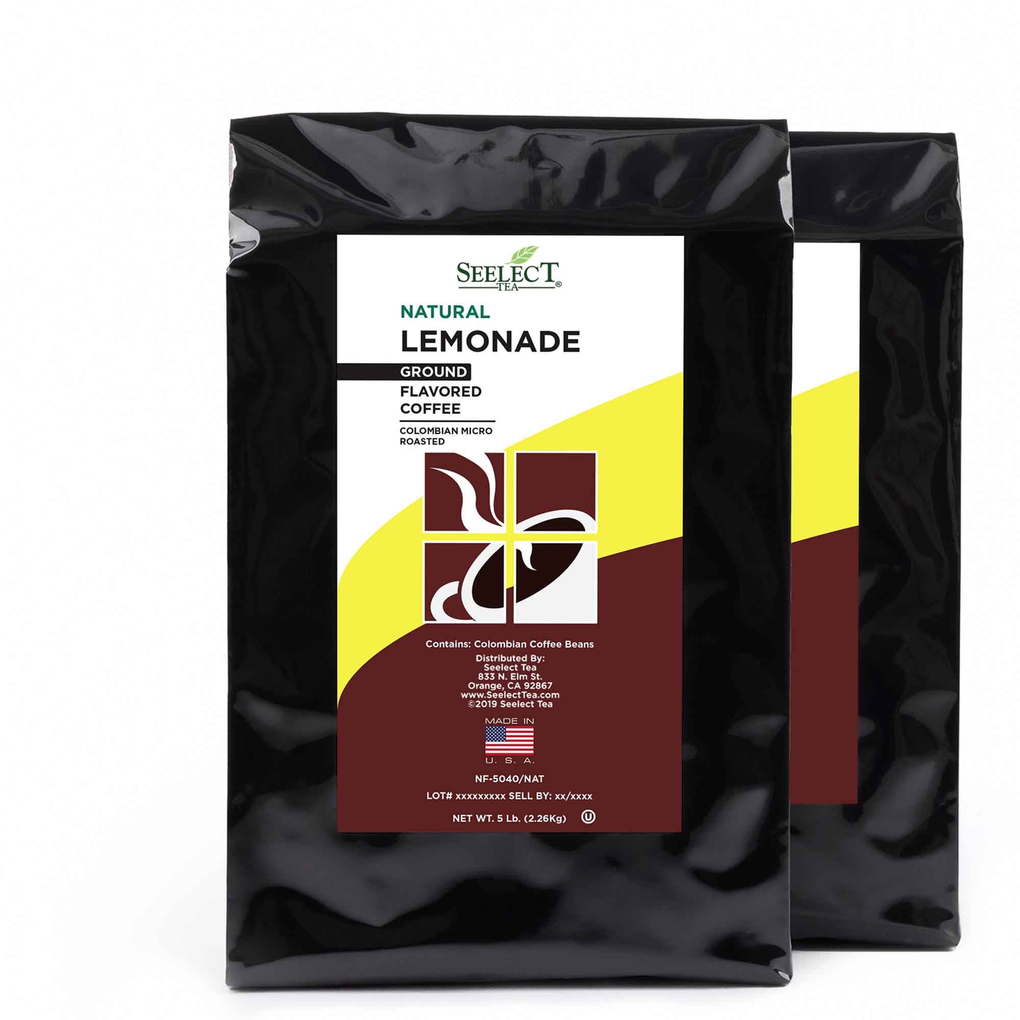 Package of Lemonade Flavored Coffee Beans