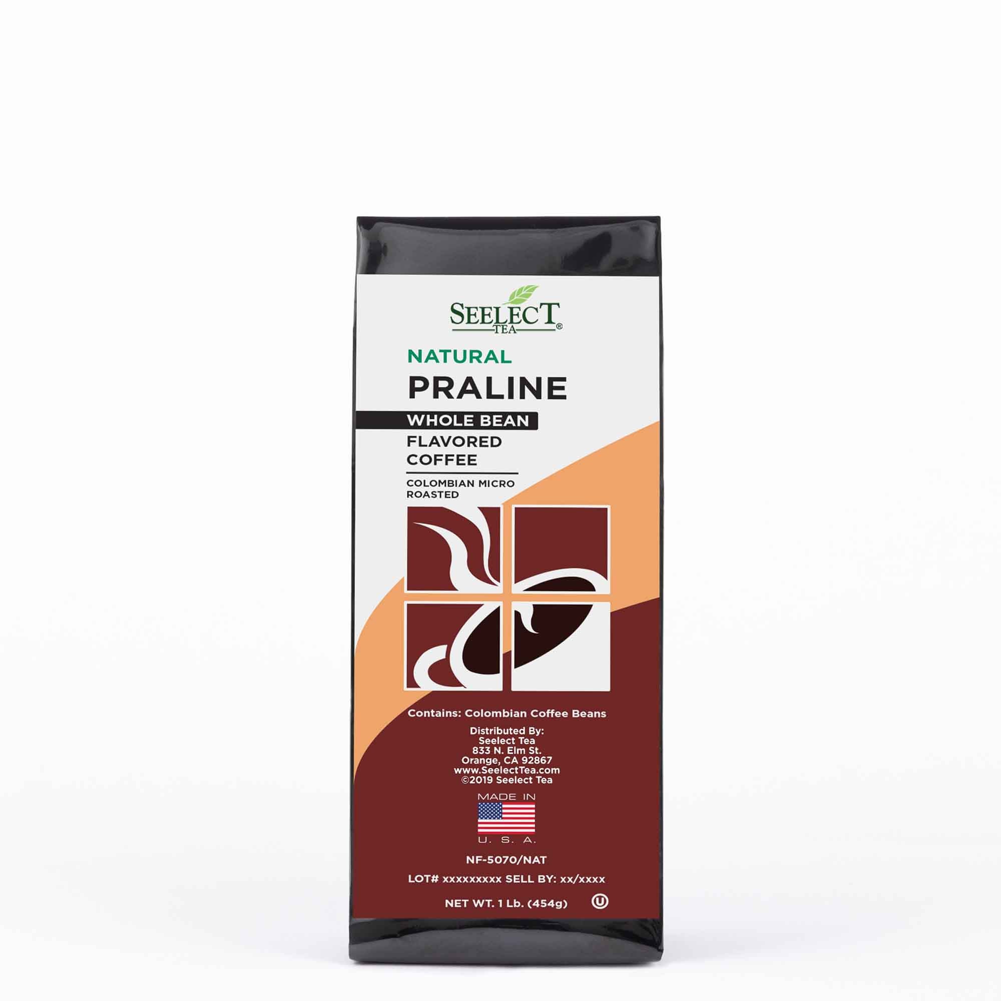 Package of Praline Flavored Coffee Beans