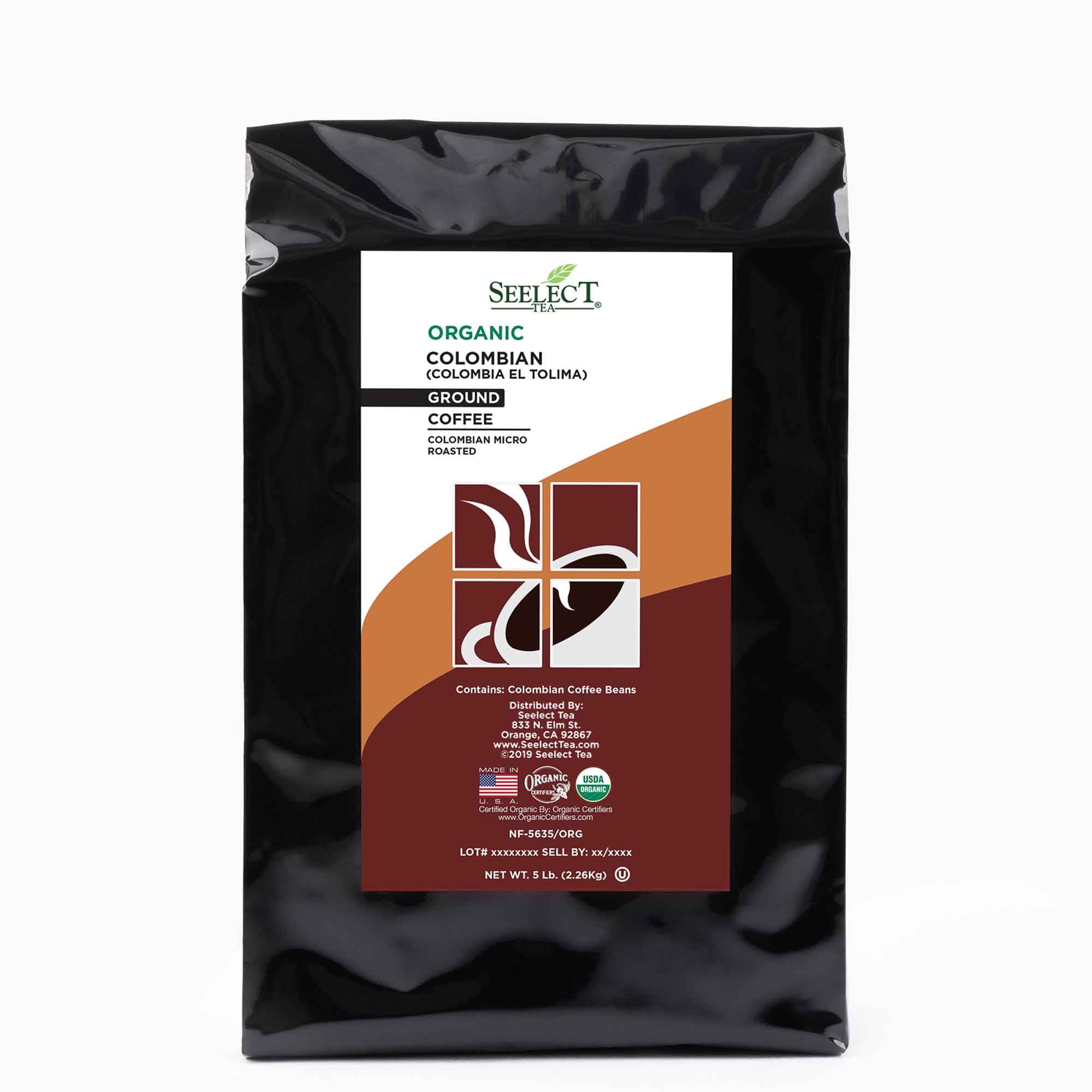 Package of Organic Colombian Coffee Beans (Colombia El Tolima)