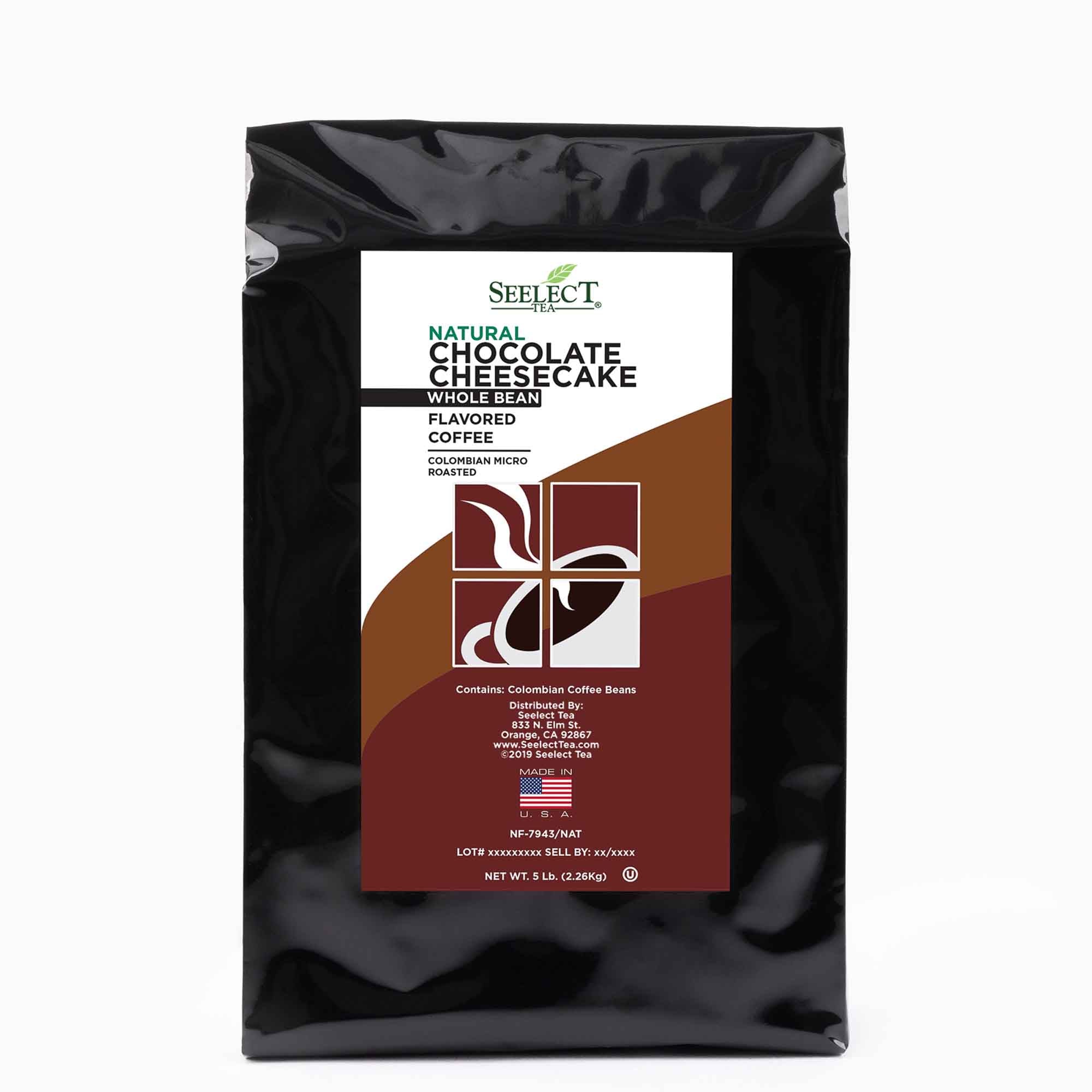 Package of Chocolate Cheesecake Flavored Coffee Beans