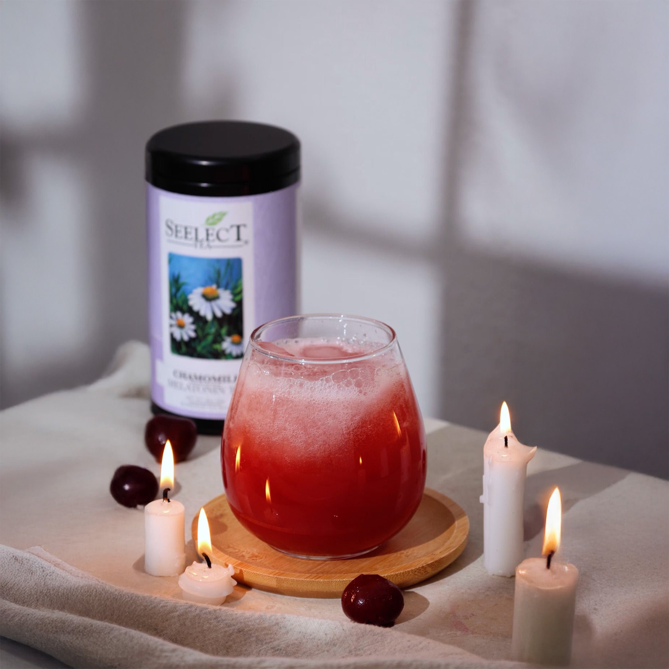Sleepy Time Cherry Lime Mocktail