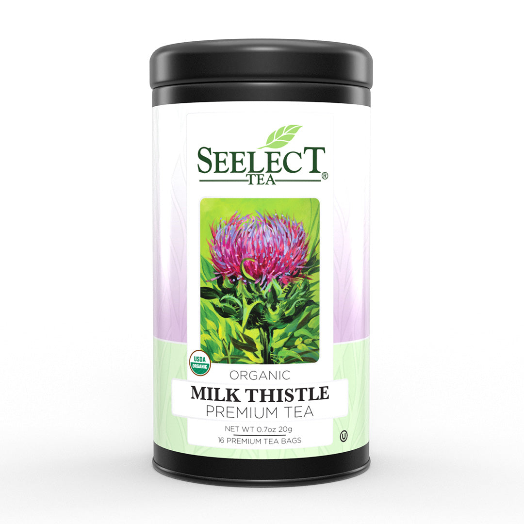 Package of Milk Thistle Tea, Organic - 16 Bags