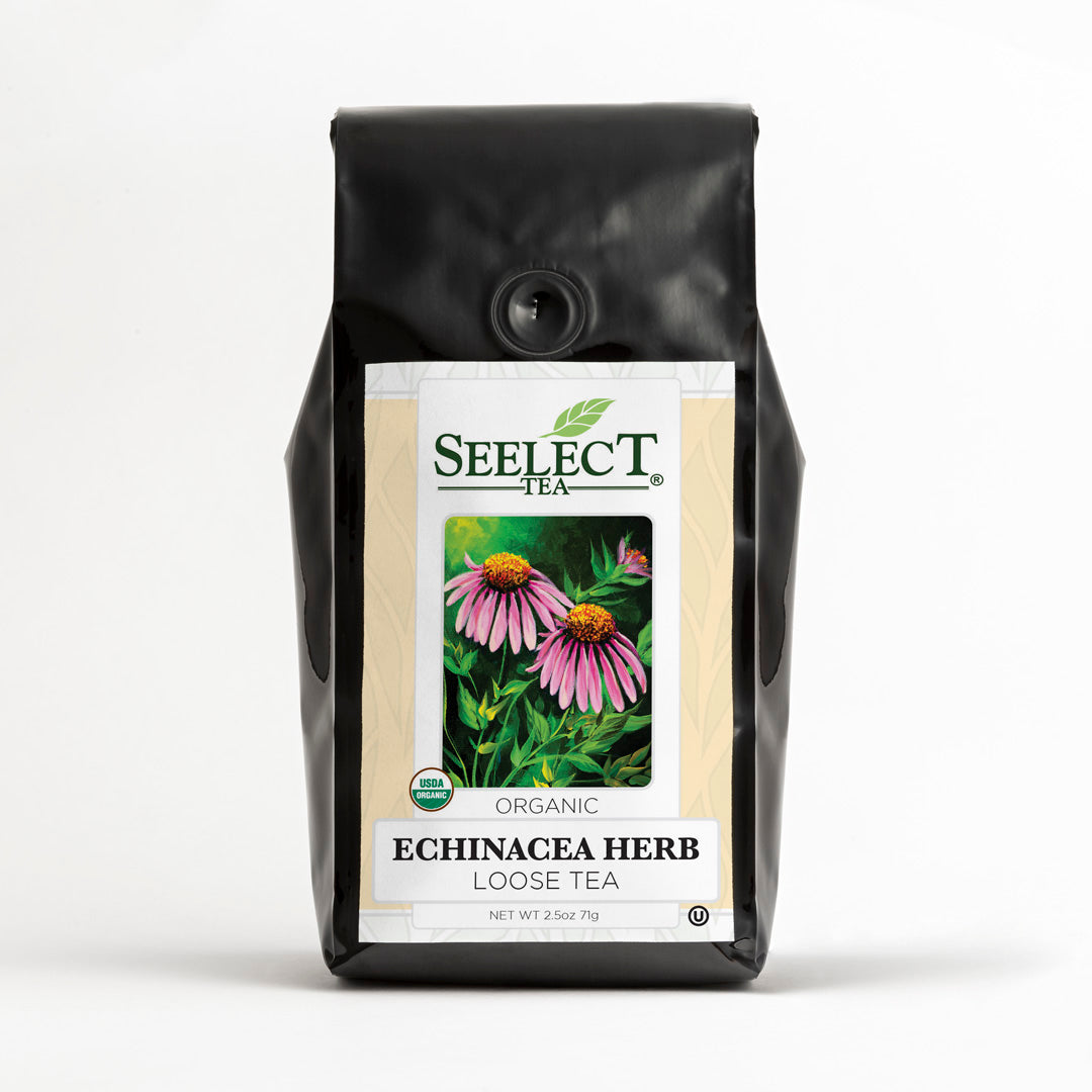 Package of Echinacea Herb Tea, Organic - Loose Leaf