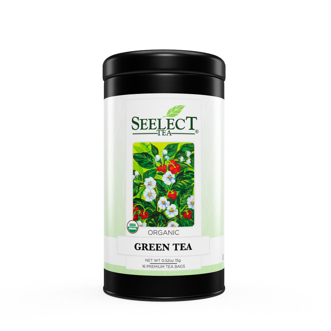 Package of Green Tea, Organic - 16 Bags
