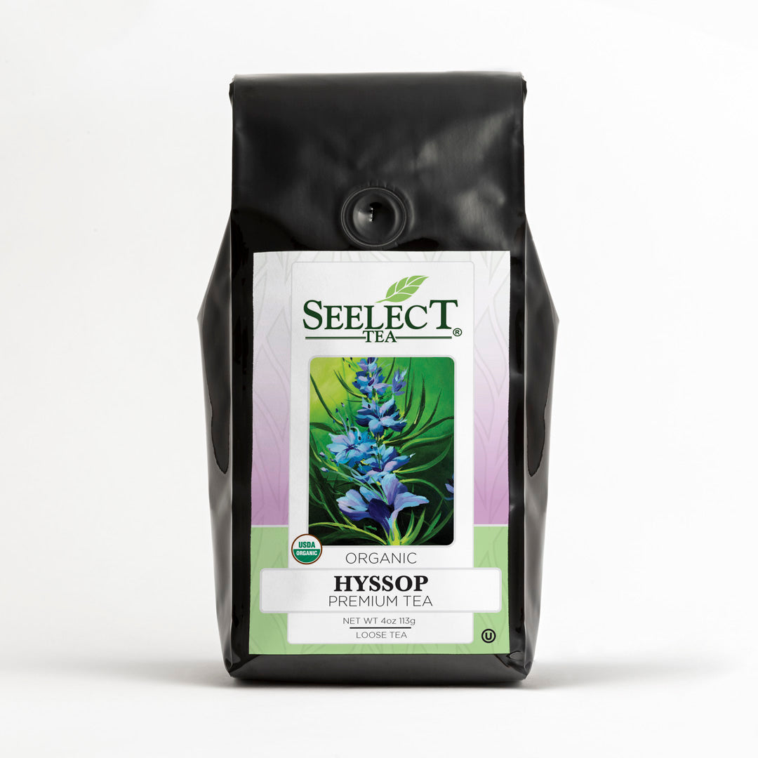 Package of Hyssop Tea, Organic - Loose Leaf