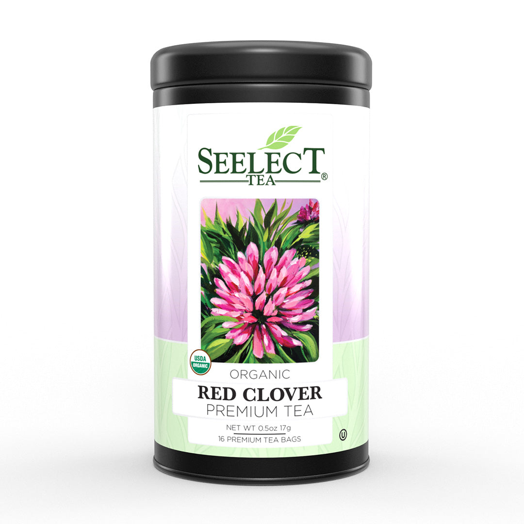 Package of Red Clover Tea, Organic - 16 Bags