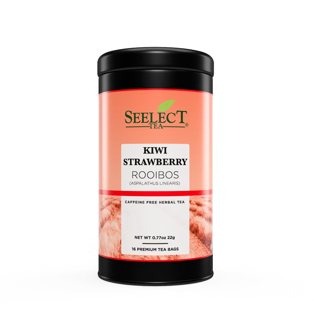 Package of Kiwi Strawberry Rooibos Tea - 16 Bags
