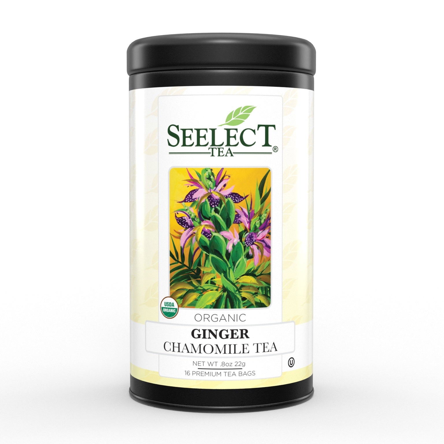 Package of Ginger Chamomile Tea, Organic - 16 Bags