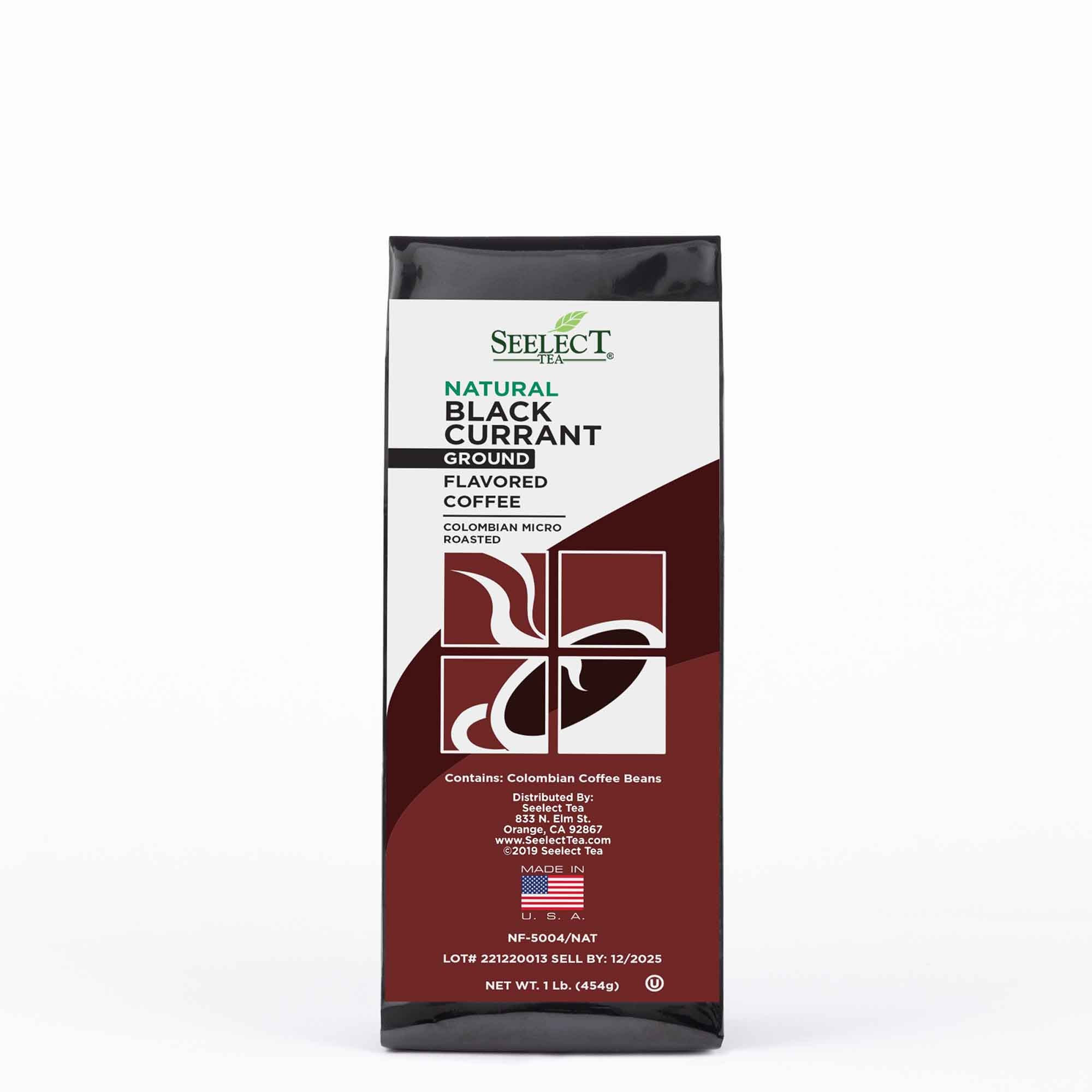 Package of Black Currant Flavored Coffee Beans
