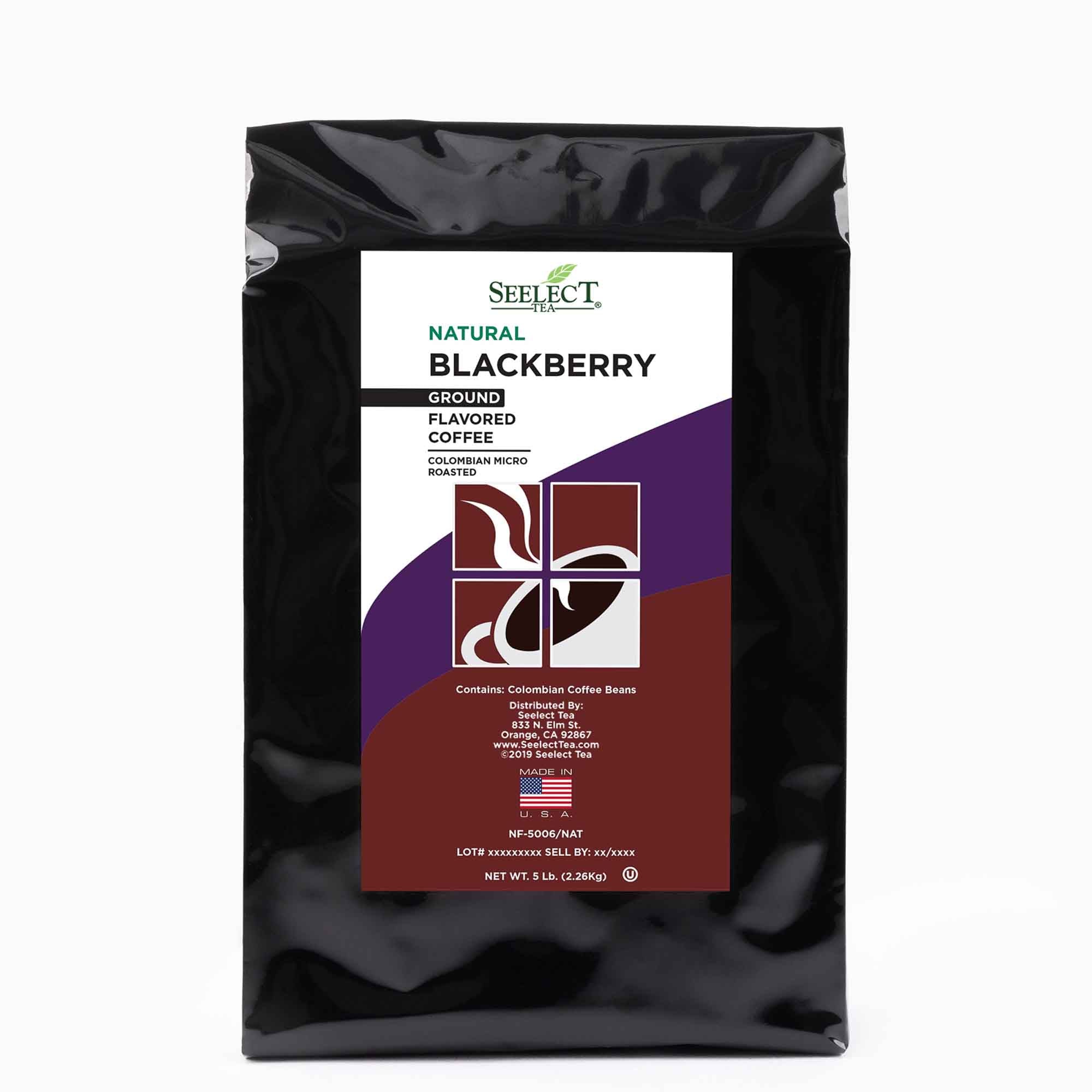 Package of Blackberry Flavored Coffee Beans