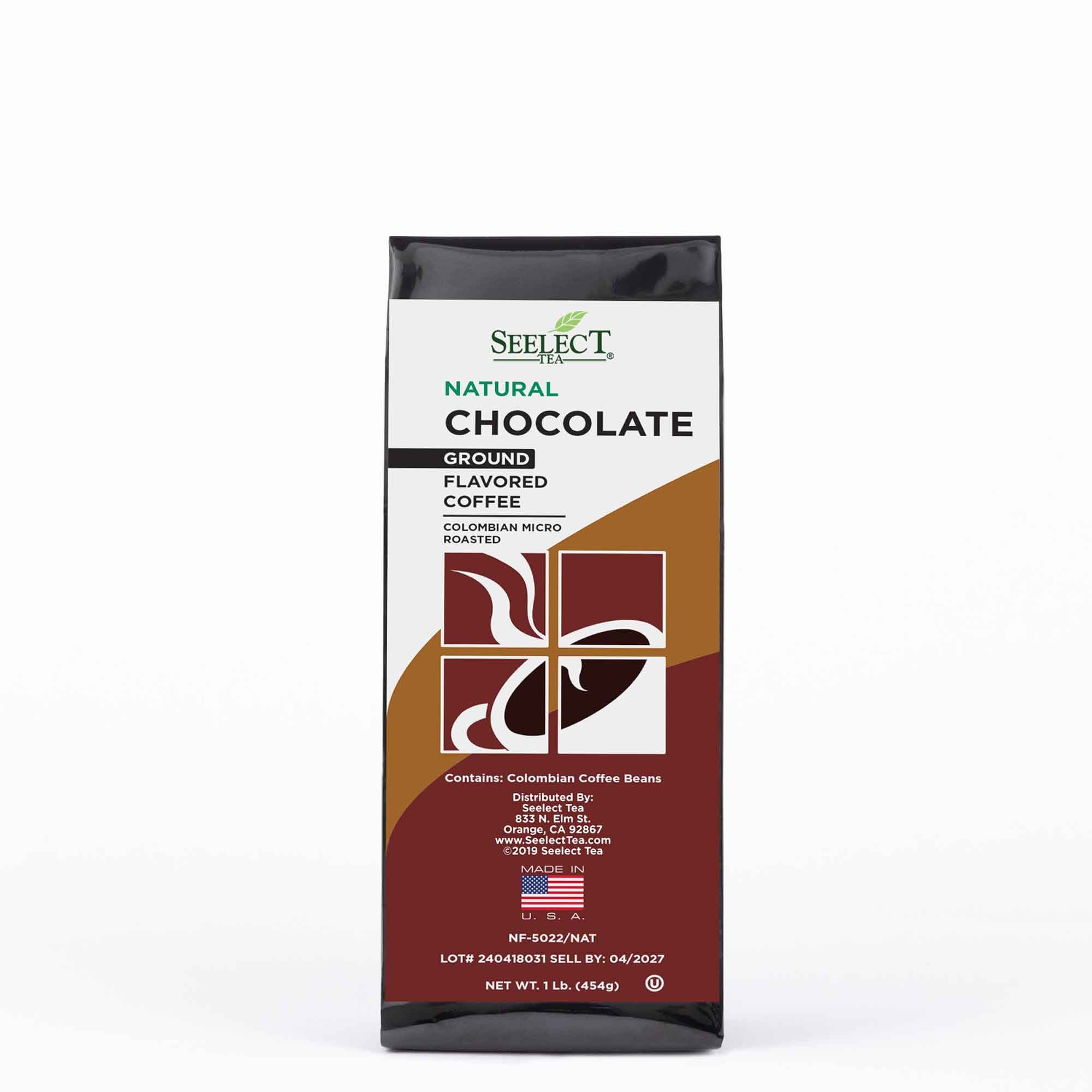 Package of Chocolate Flavored Coffee Beans