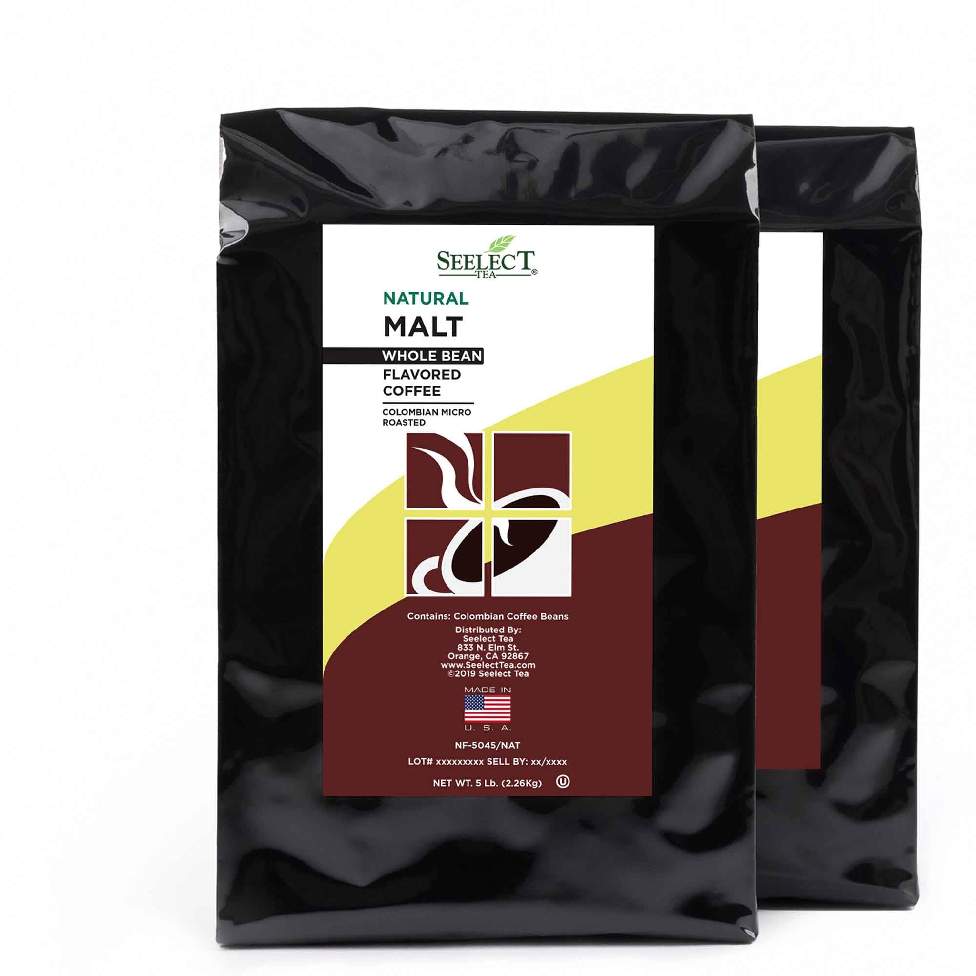 Package of Malt Flavored Coffee Beans