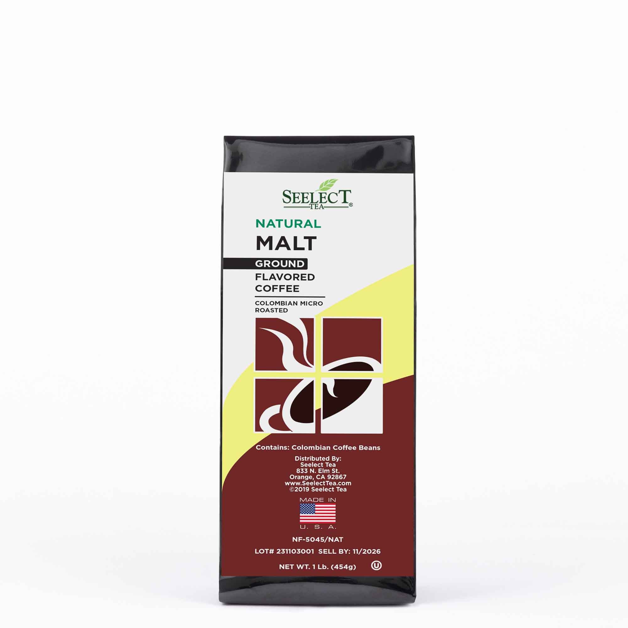 Package of Malt Flavored Coffee Beans