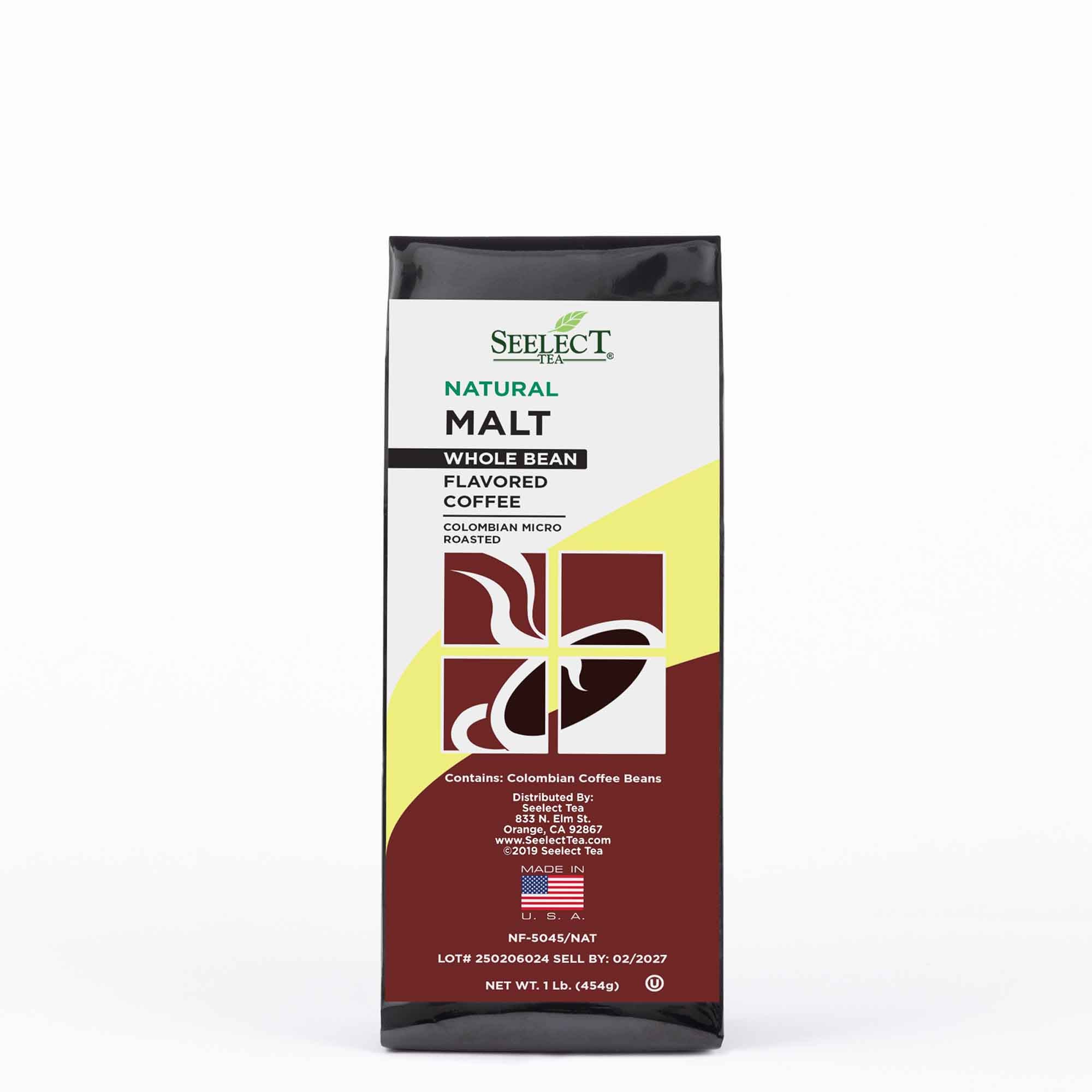 Package of Malt Flavored Coffee Beans