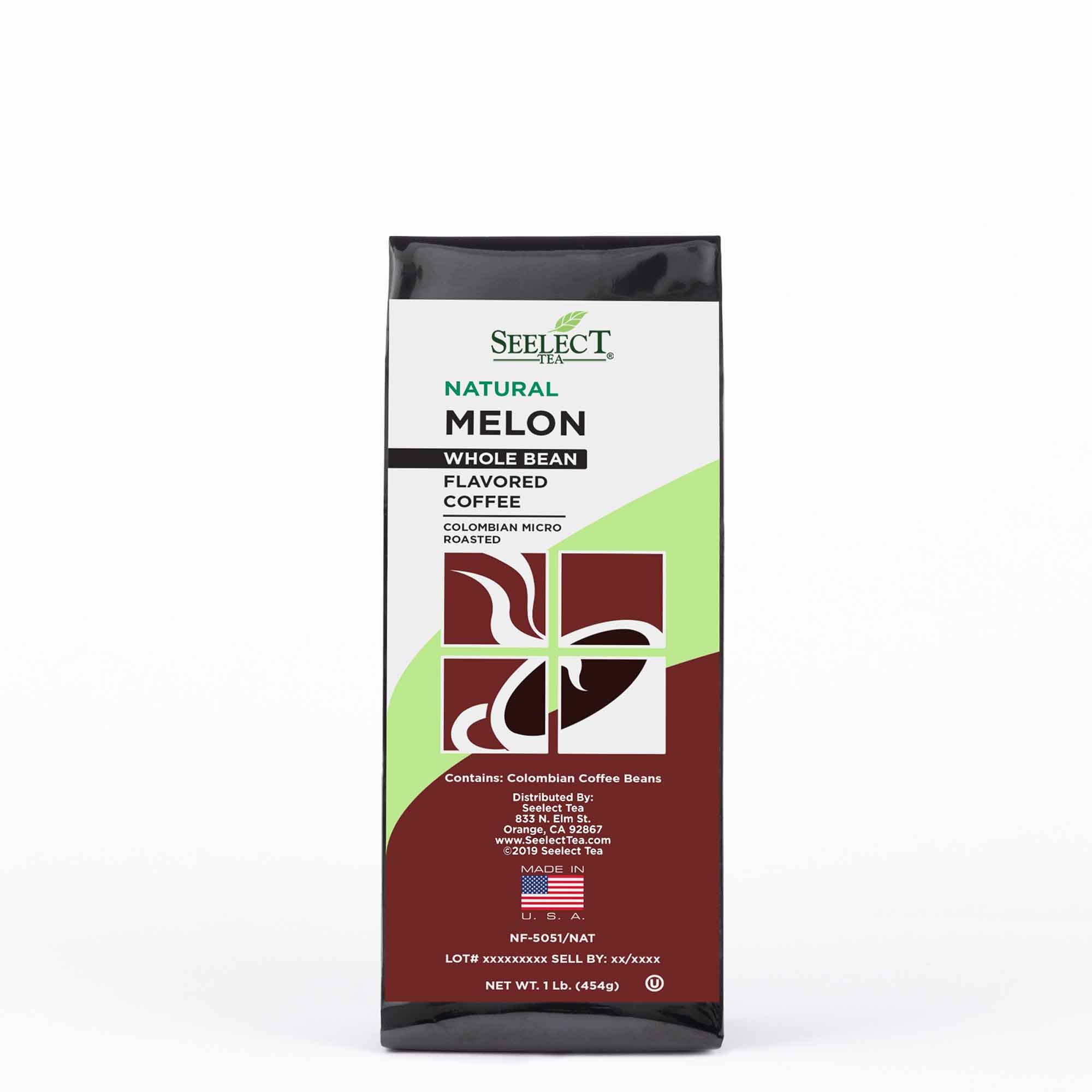 Package of Melon Flavored Coffee Beans